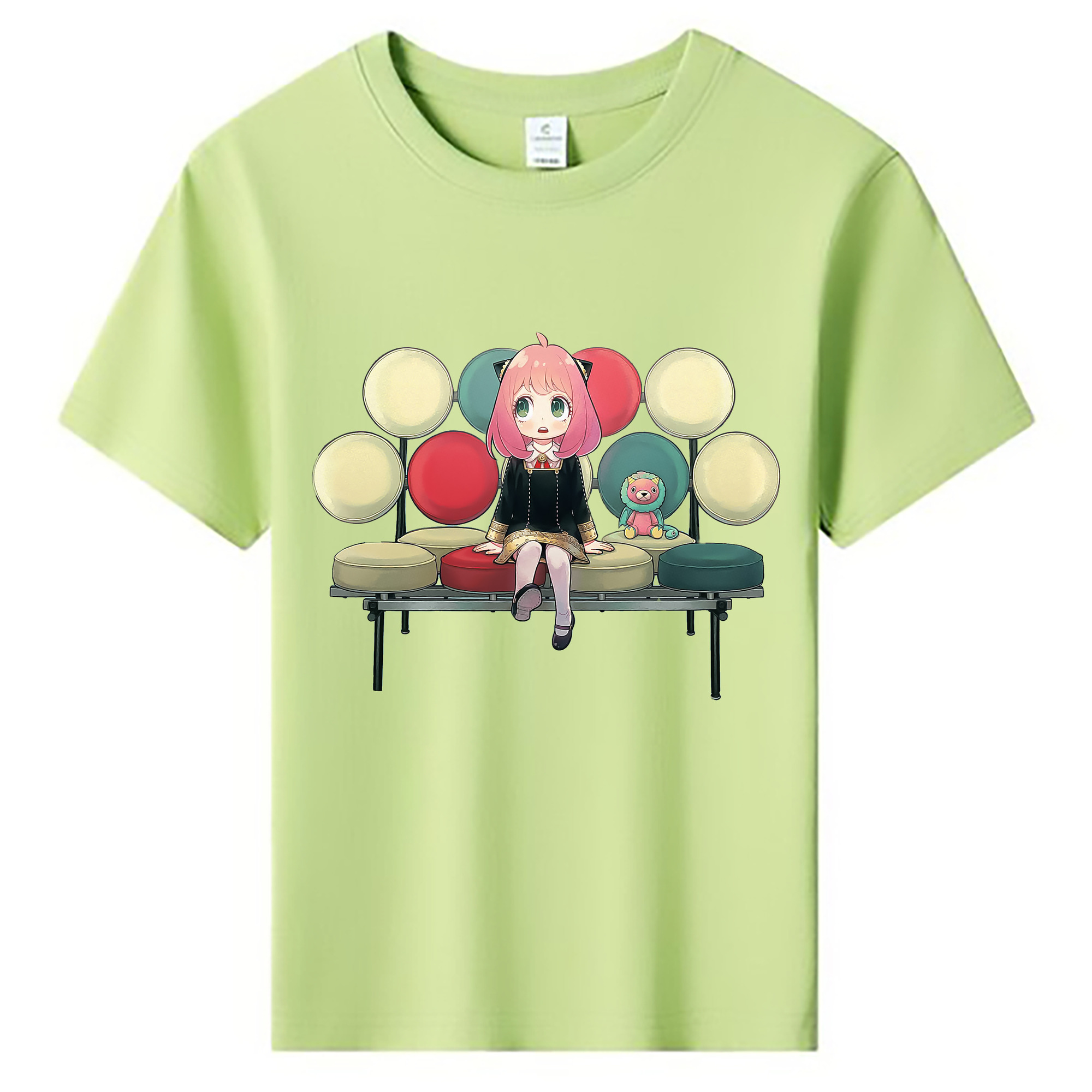 （画像用） SPY×FAMILY间谍家家酒 綿100％キッズTシャツ（フロントプリント）